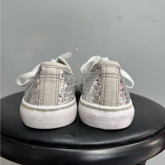SALE! Silver Balera Sequin Dance/Hip-Hop Shoes Size 7 EUC - Picture 4 of 5
